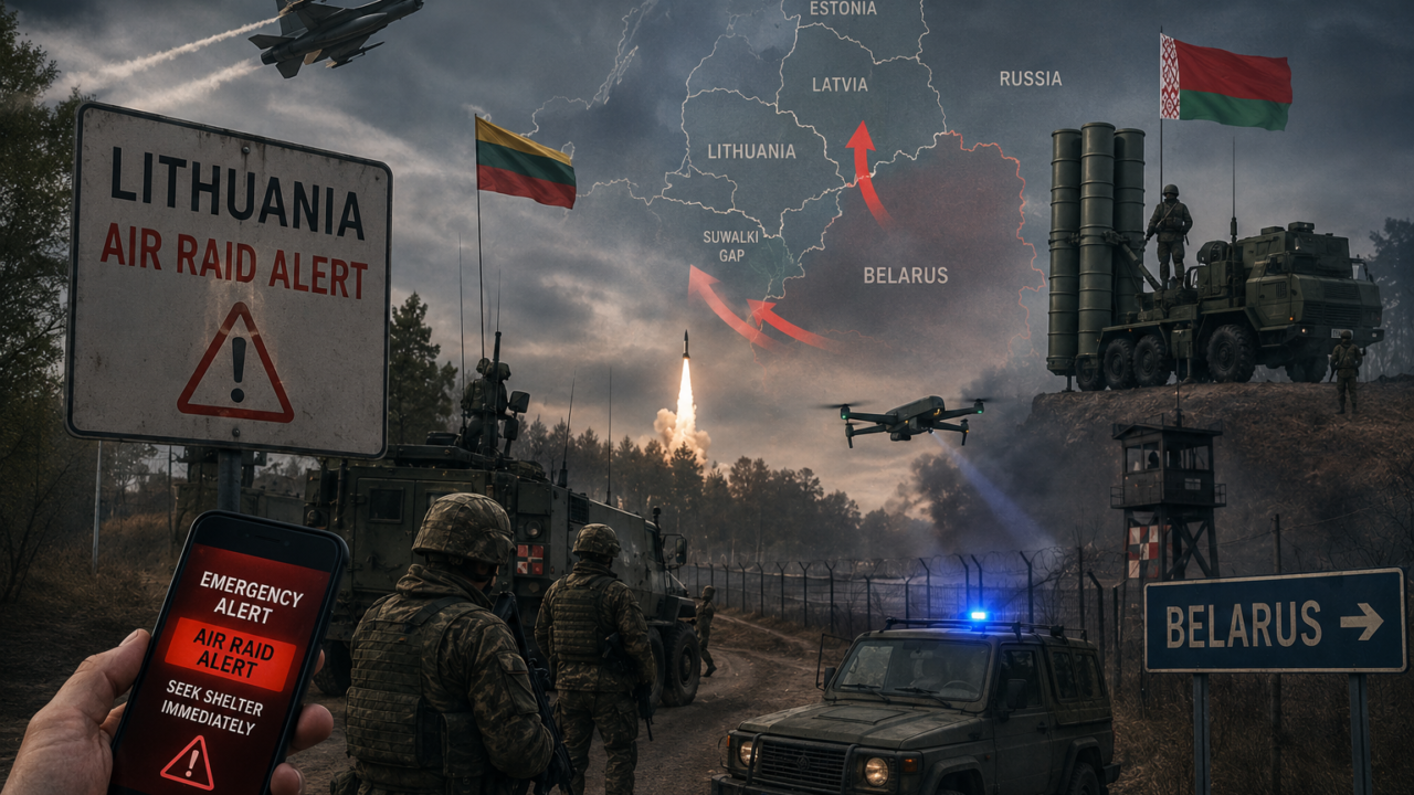 Flashpoint Baltics and How a Lithuanian Drone Alert Signals a New Stage of Regional Escalation