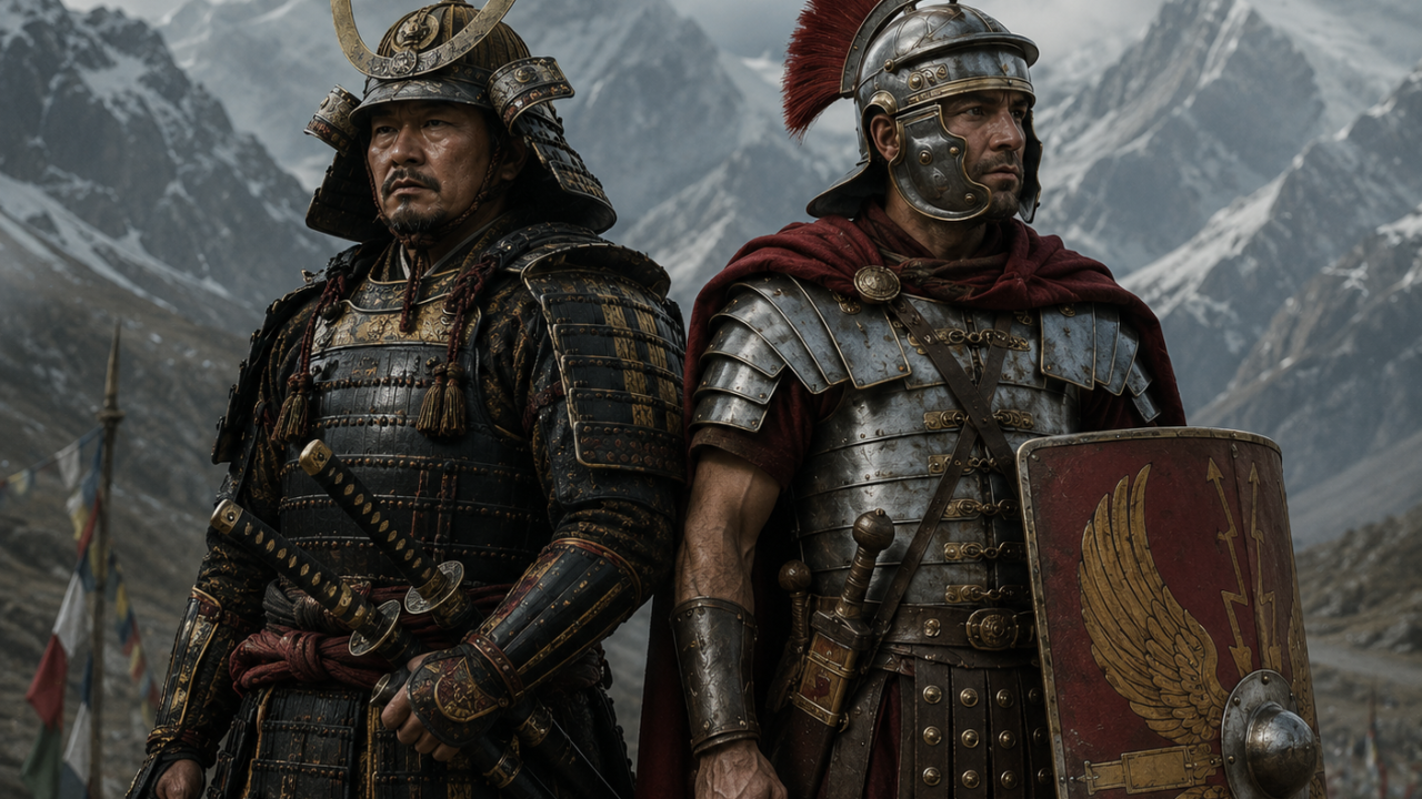 The Roman Eagle vs. The Shogun’s Blade in the Himalayas