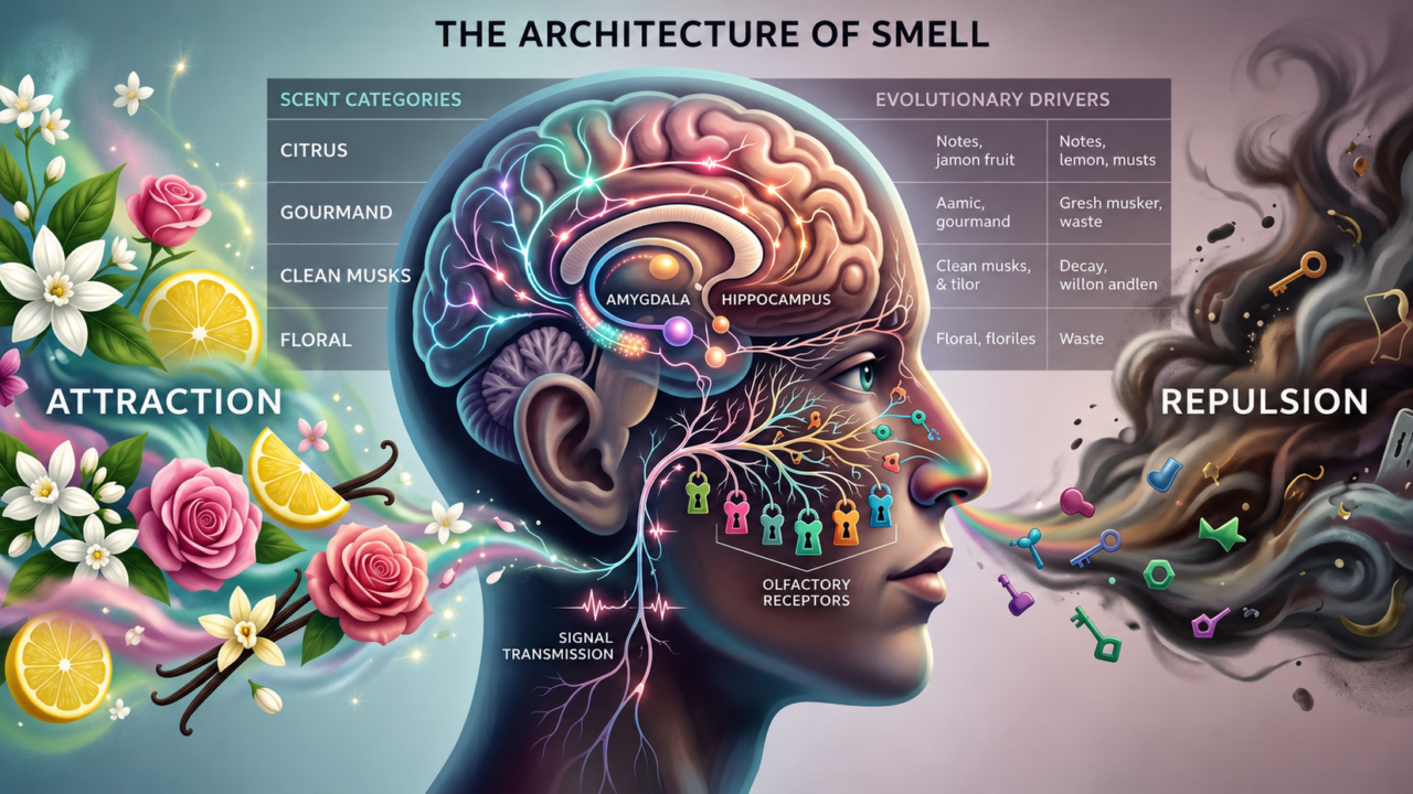 The Chemistry of Attraction and the Science Behind Our Scent Preferences